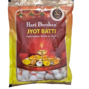 Hari darshan jyot batti pure cotton wicks for puja