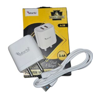 Morbi Power Loader 3.4A charger v8 usb to micro