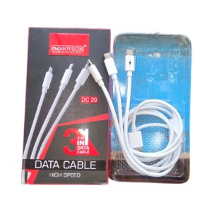 MOVEON 3IN1 DATA CABLE HIGH SPEED IPHONE,TYPEC,MICRO