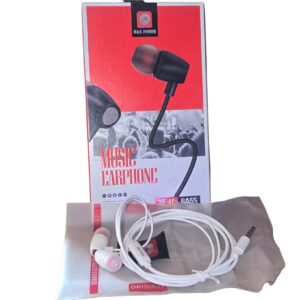 Music earphone with bass